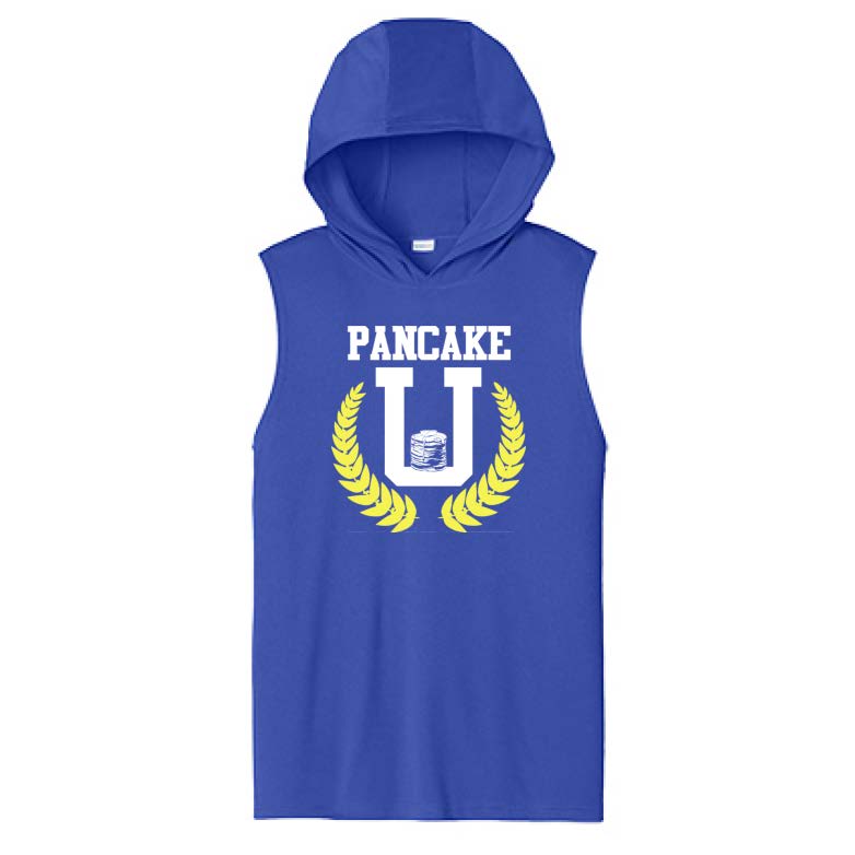 PANCAKE U - Hooded Muscle Tee