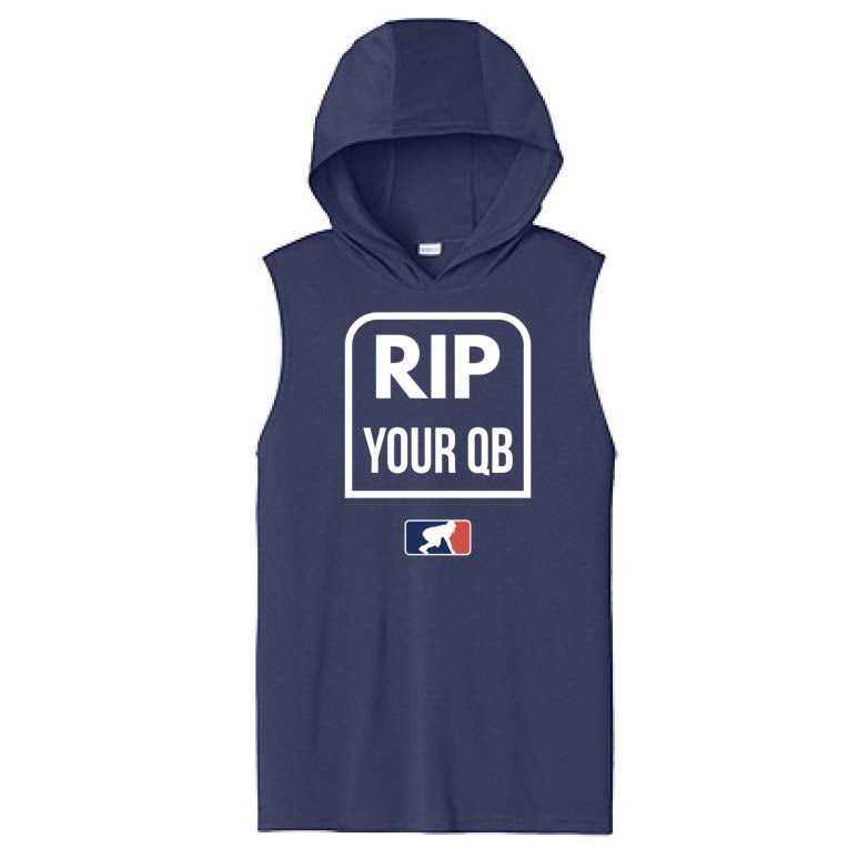 RIP YOUR QB - Hooded Muscle Tee