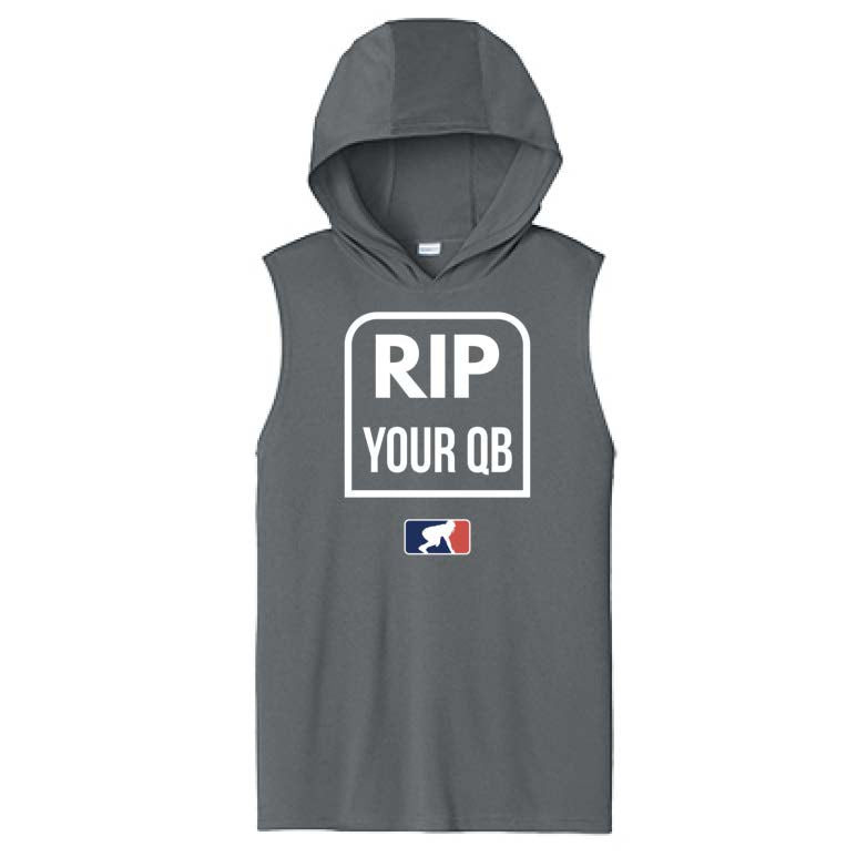 RIP YOUR QB - Hooded Muscle Tee