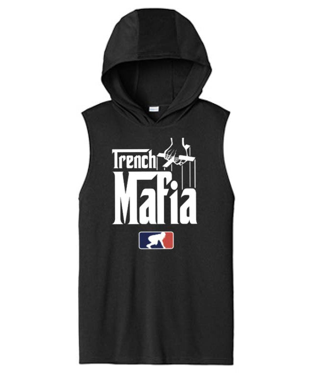 TRENCH MAFIA - Hooded Muscle Tee