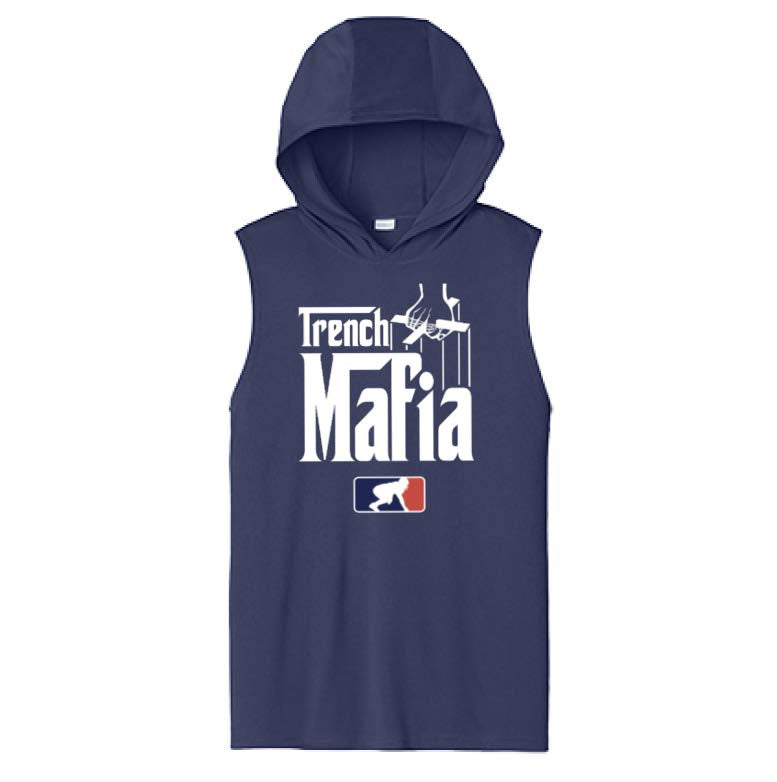 TRENCH MAFIA - Hooded Muscle Tee