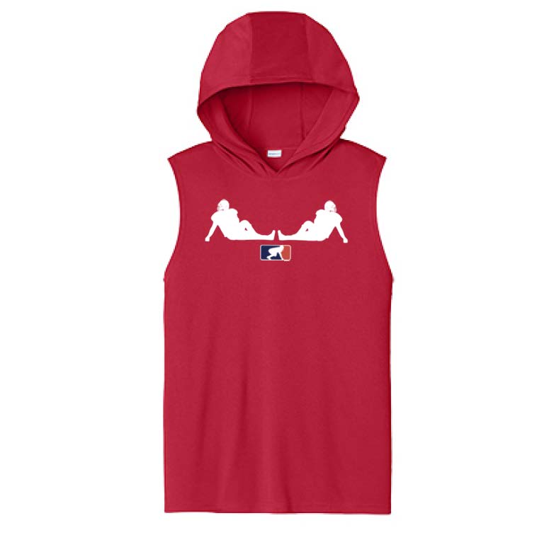 TRUCKER LOGO - Hooded Muscle Tee