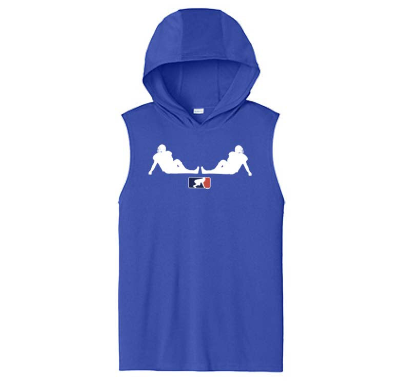 TRUCKER LOGO - Hooded Muscle Tee