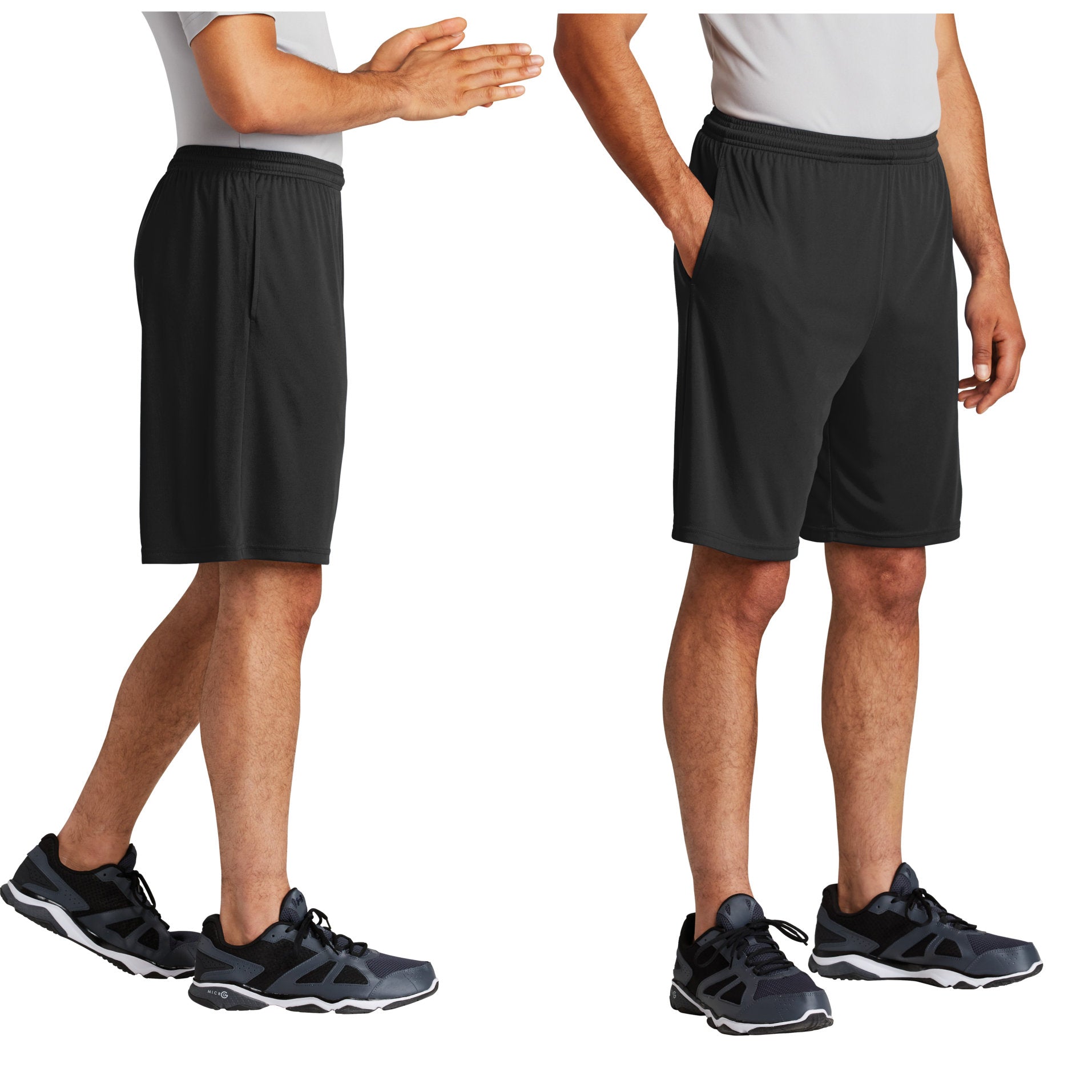 TRENCH GANG (White) - Youth Competitor Shorts