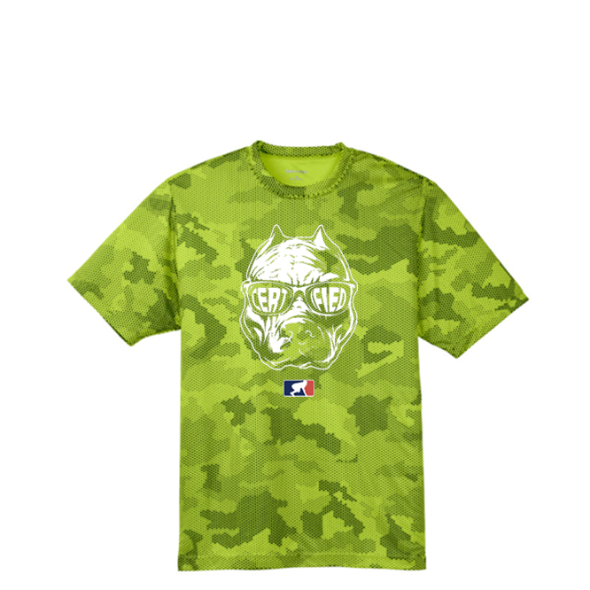 CERTIFIED DAWG - Hex Camo Performance Tee