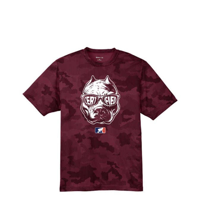CERTIFIED DAWG - Hex Camo Performance Tee