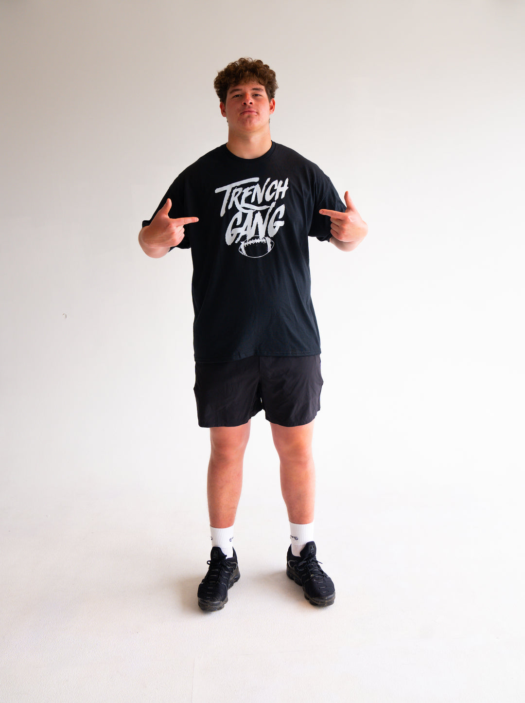 TRENCH GANG (White) - T-Shirt
