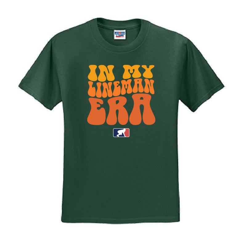 IN MY LINEMAN ERA (Color) - T-Shirt