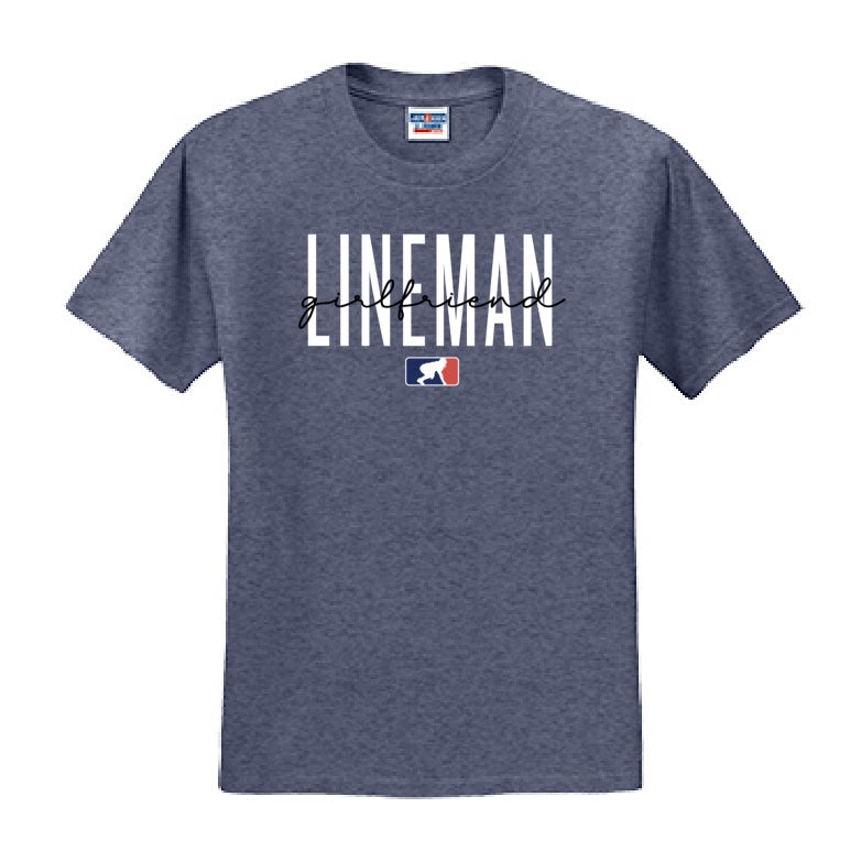 LINEMAN GIRLFRIEND - T-Shirt