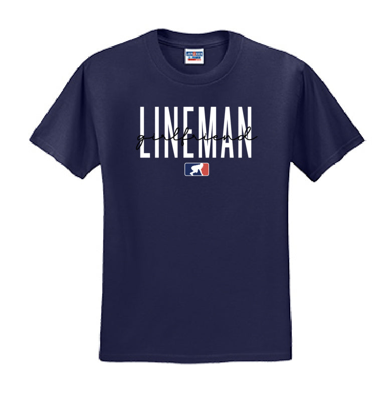 LINEMAN GIRLFRIEND - T-Shirt