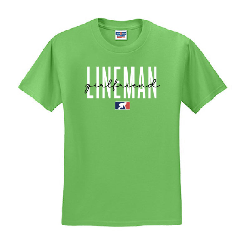 LINEMAN GIRLFRIEND - T-Shirt