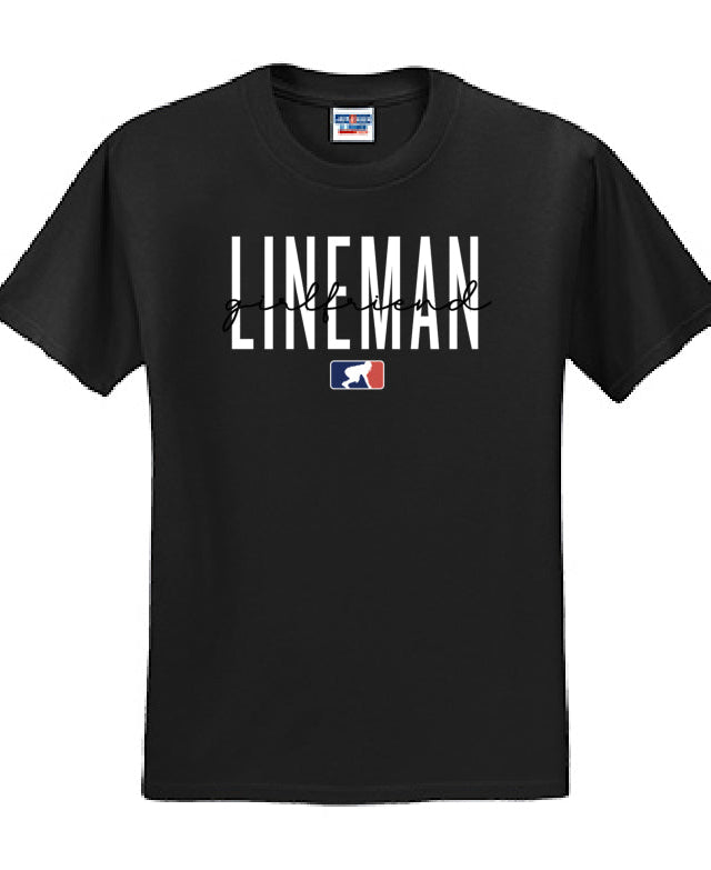 LINEMAN GIRLFRIEND - T-Shirt