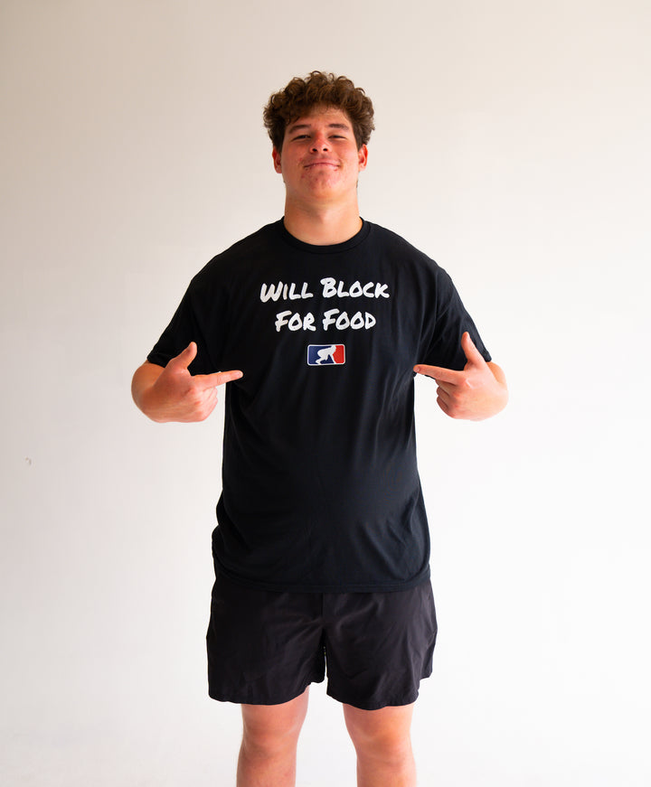 WILL BLOCK FOR FOOD - T-Shirt