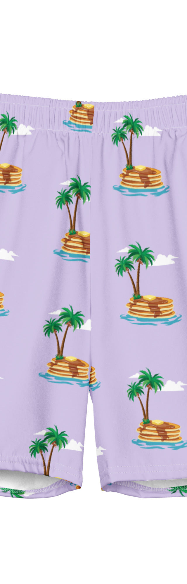 Pancakes and Palm Trees - Purple