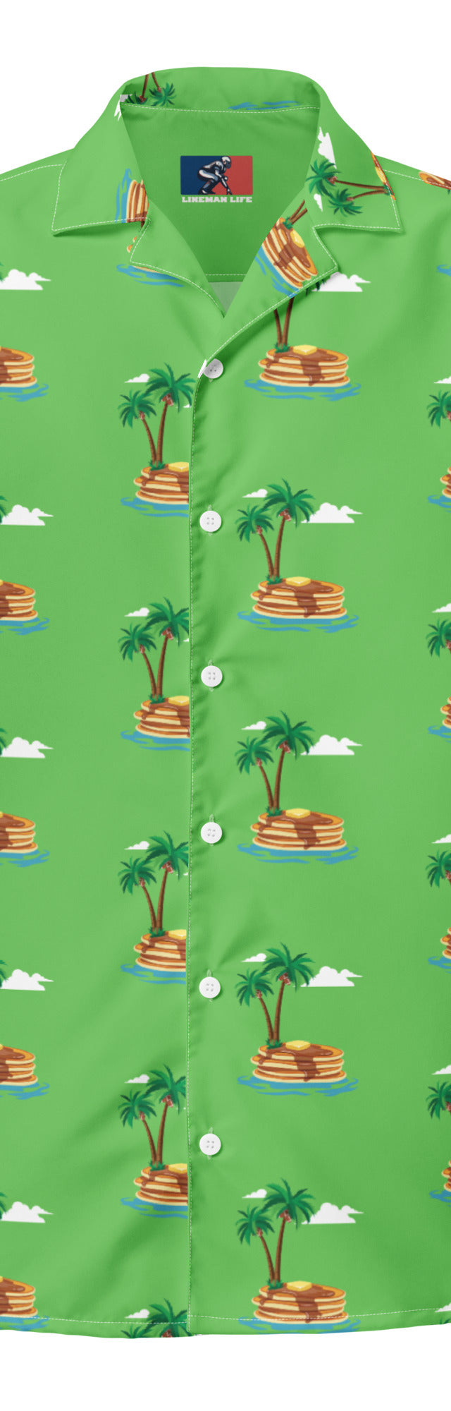 Pancakes and Palm Trees - Green