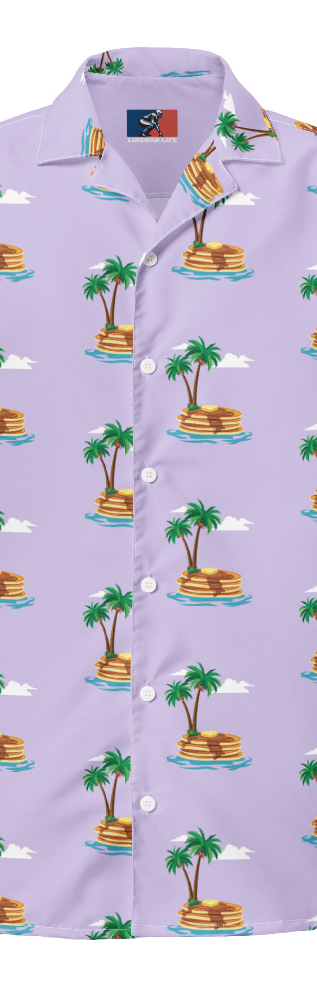 Pancakes and Palm Trees - Purple