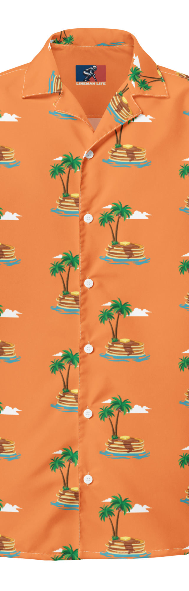 Pancakes and Palm Trees - Orange