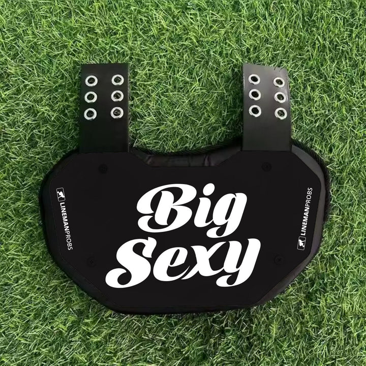 Big Sexy Football Back Plate