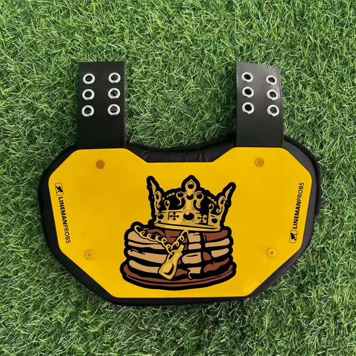 Pancake King Football Back Plate