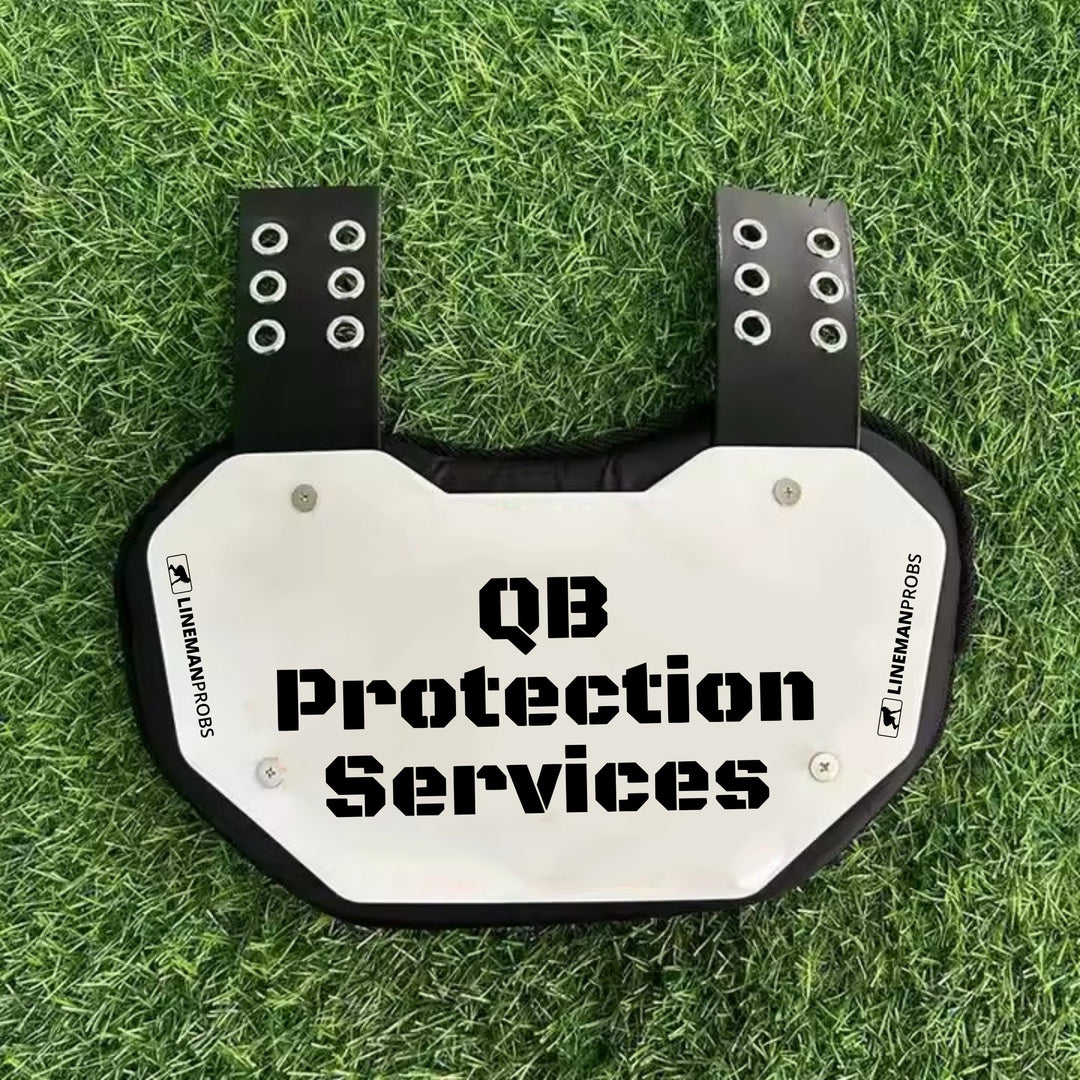 QB Protection Services Football Back Plate