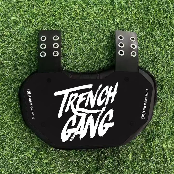 Trench Gang Football Back Plate