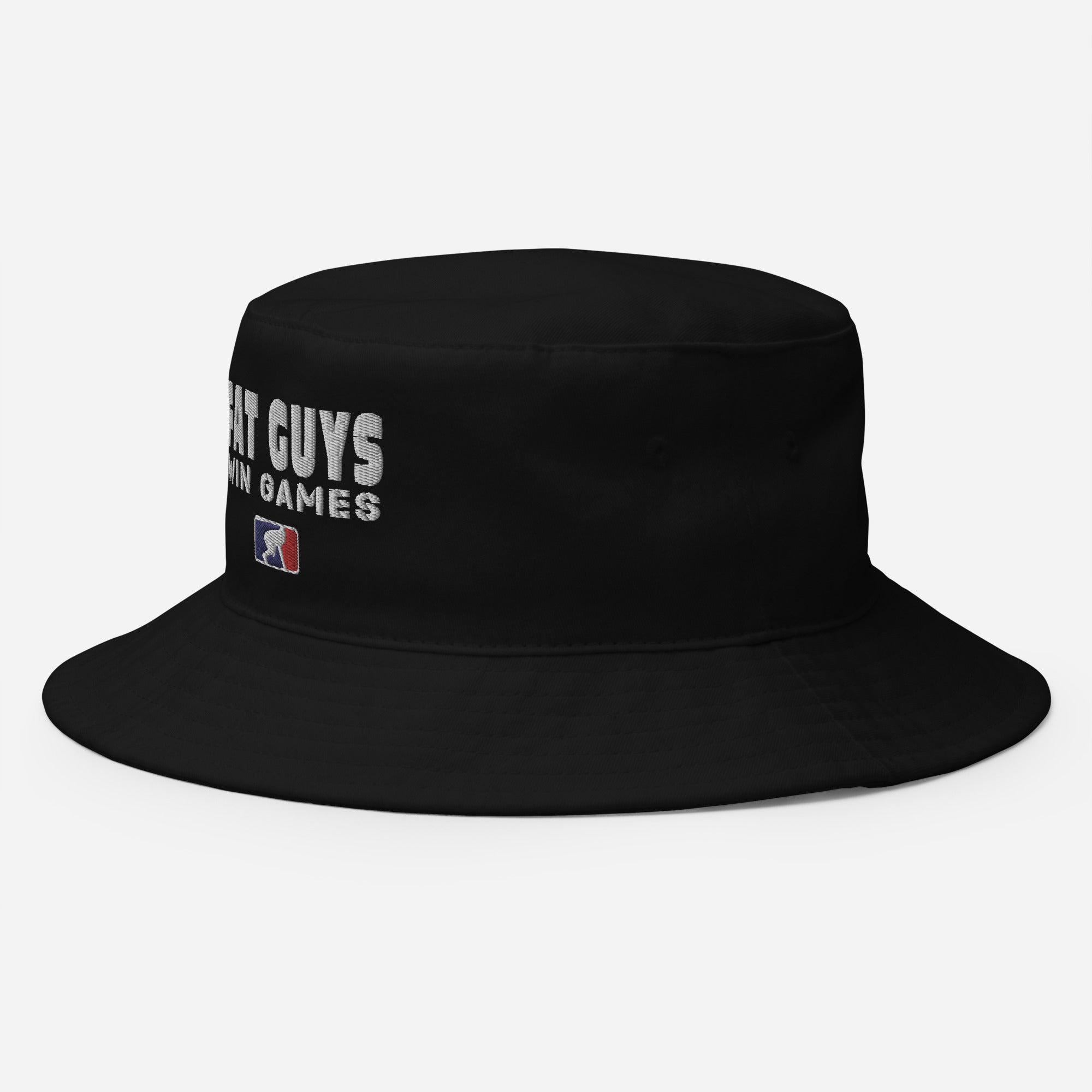 Fat Guys Win Games Bucket Hat