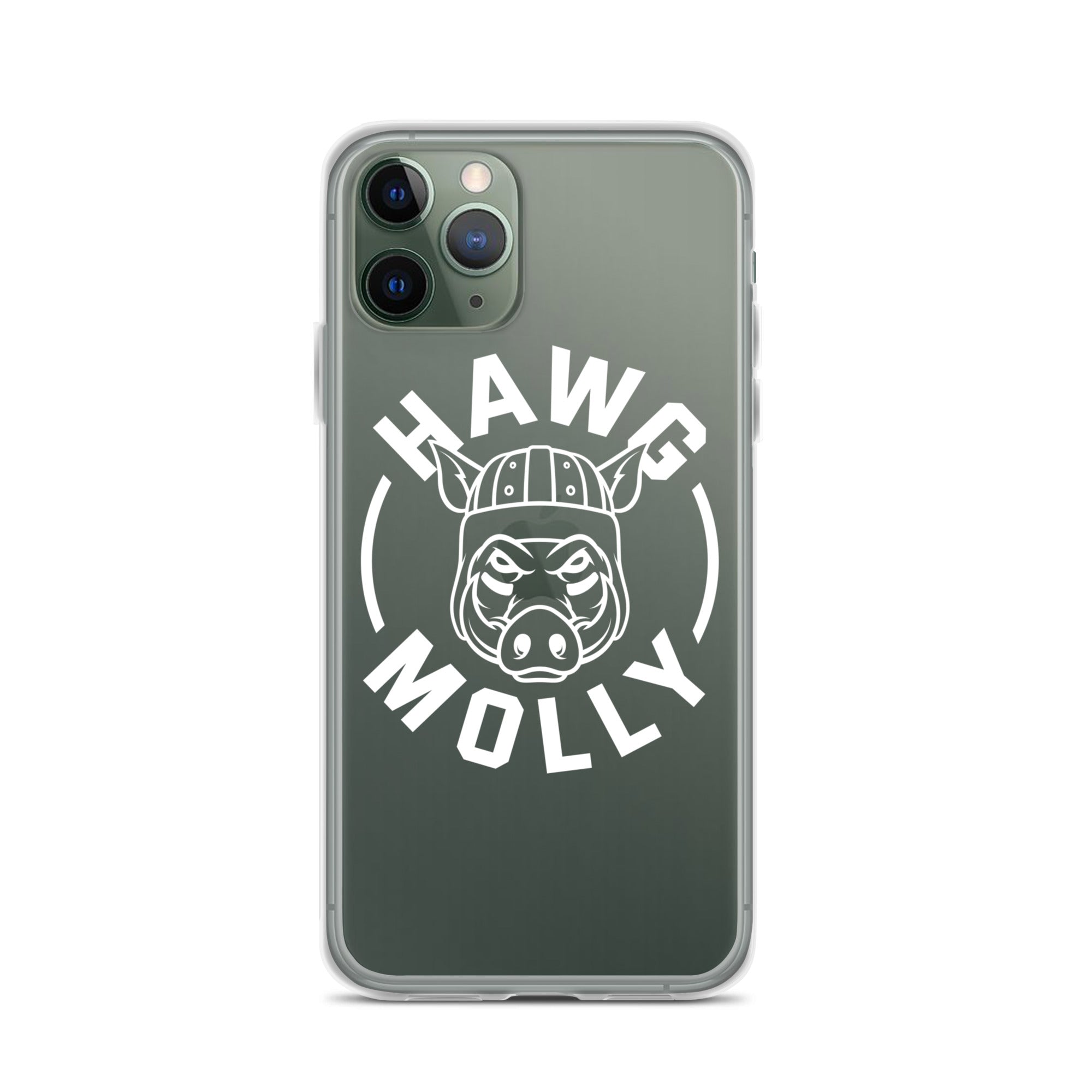 Hawg Molly (white) - iPhone (clear)