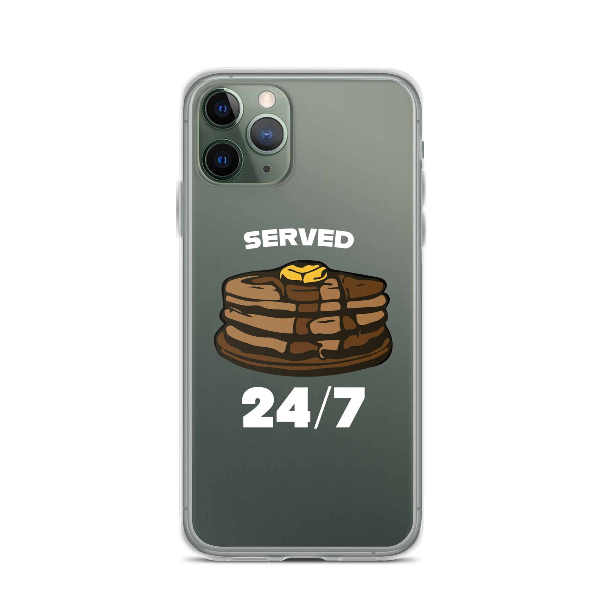 Served 24/7 - iPhone (clear)