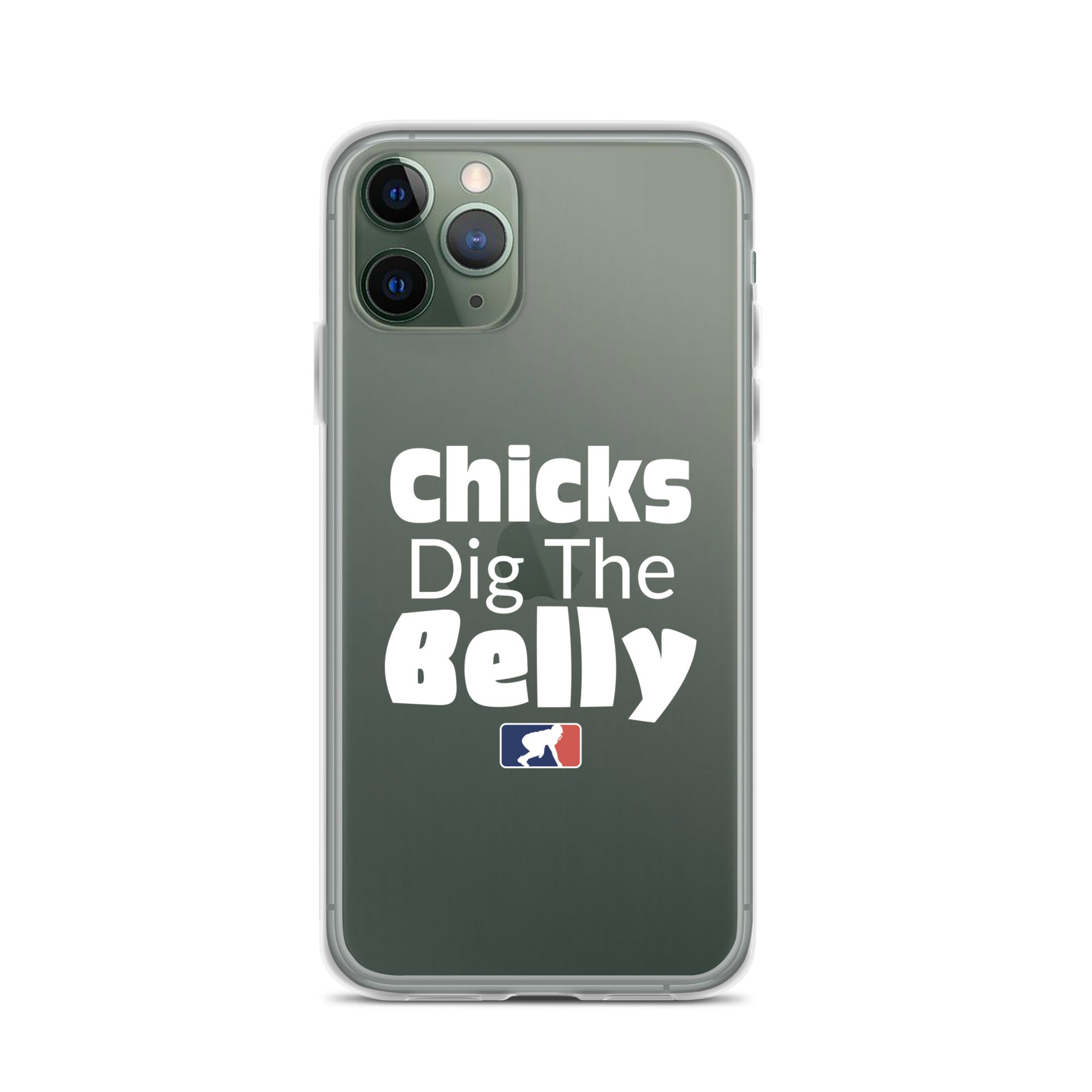 Chicks Dig the Belly - iPhone (clear)