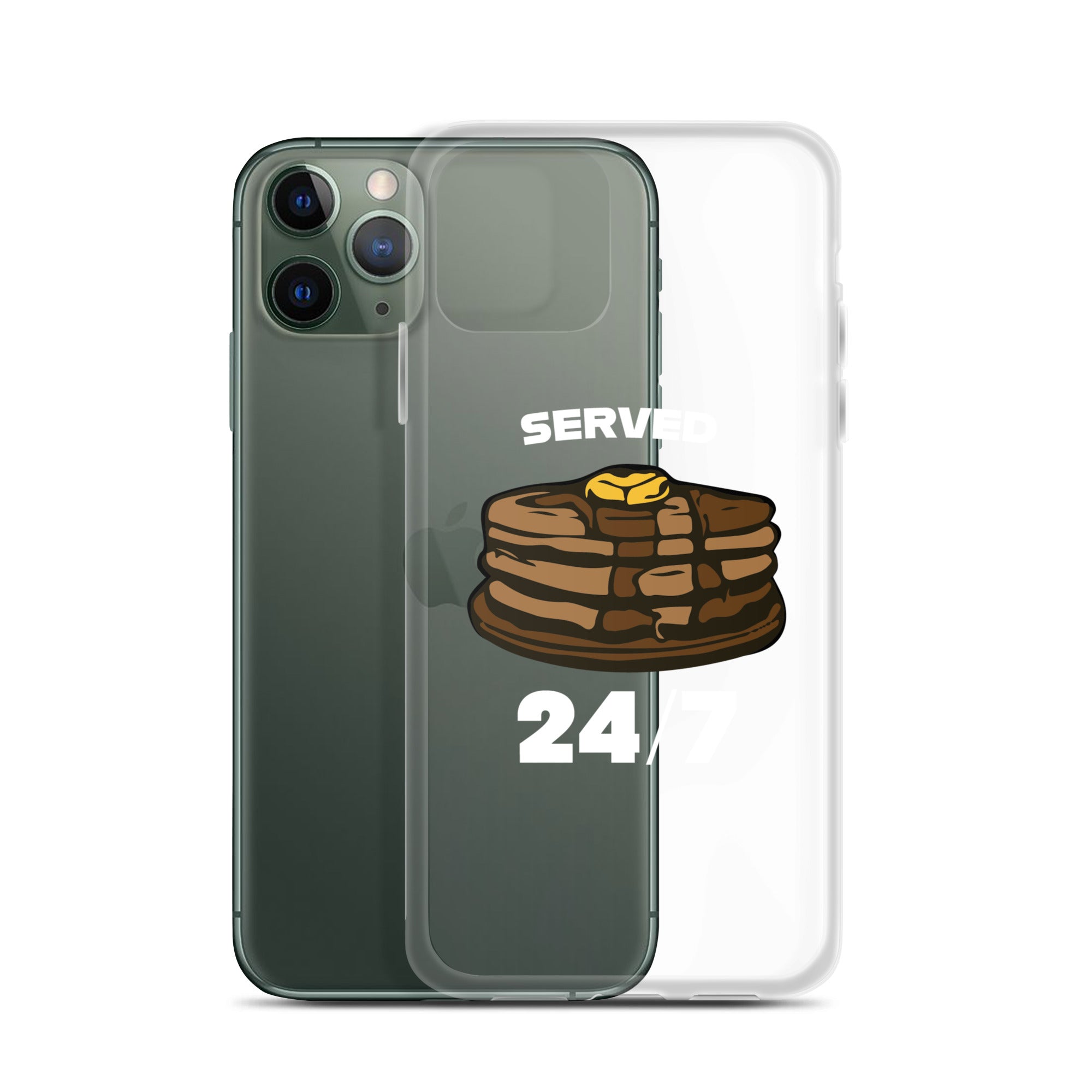 Served 24/7 - iPhone (clear)