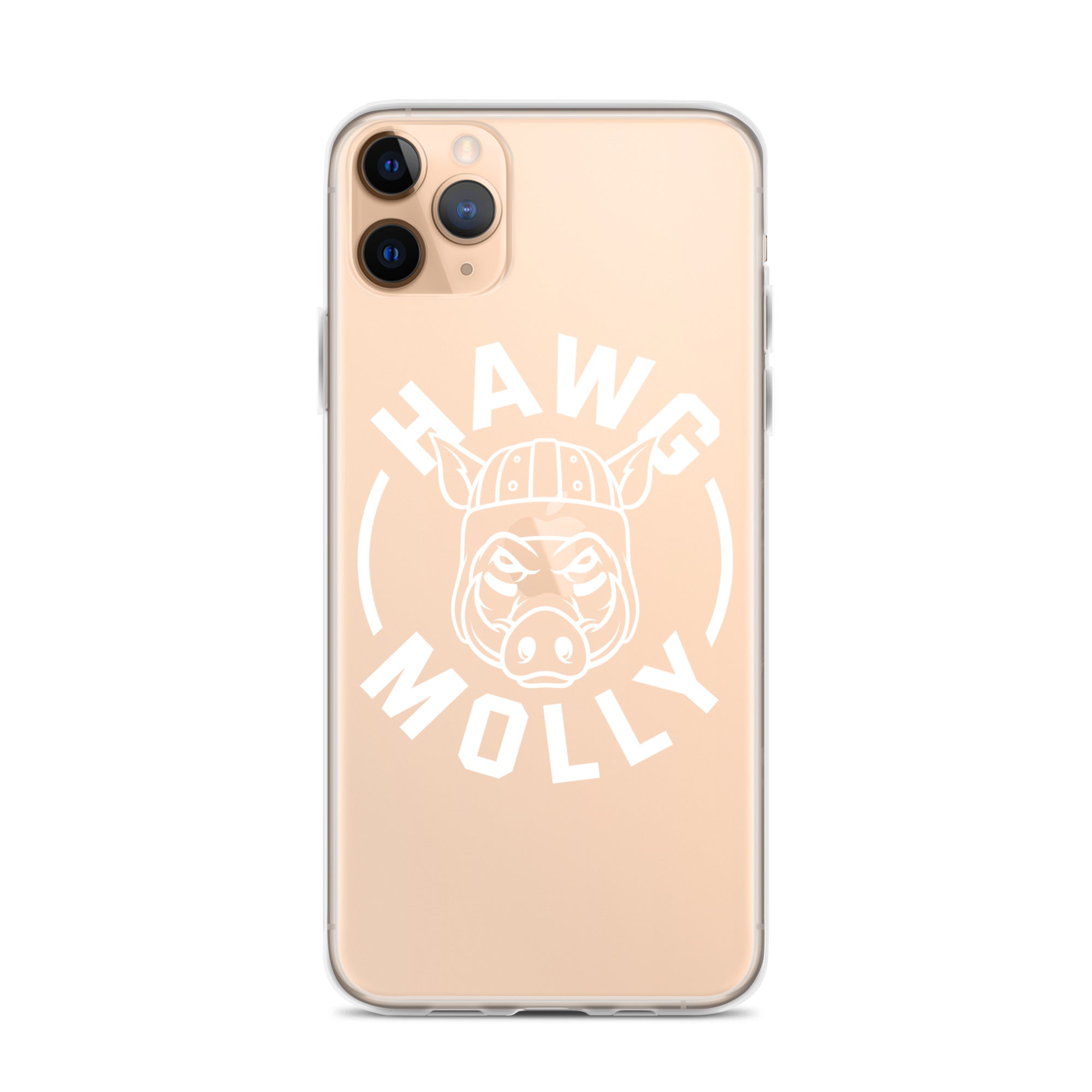 Hawg Molly (white) - iPhone (clear)