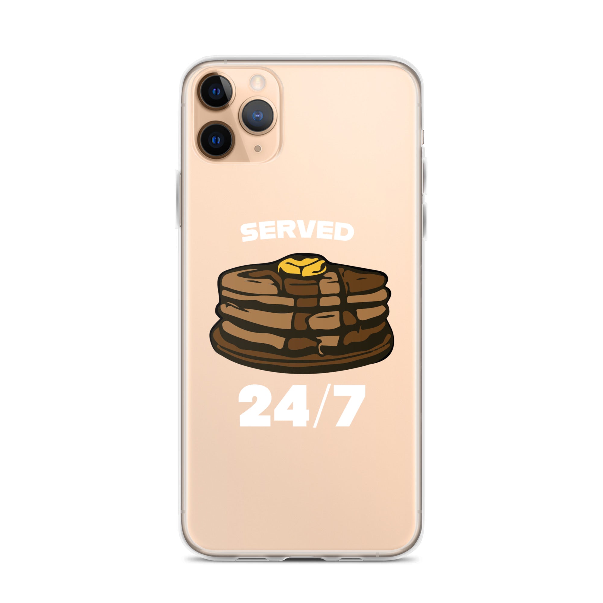 Served 24/7 - iPhone (clear)