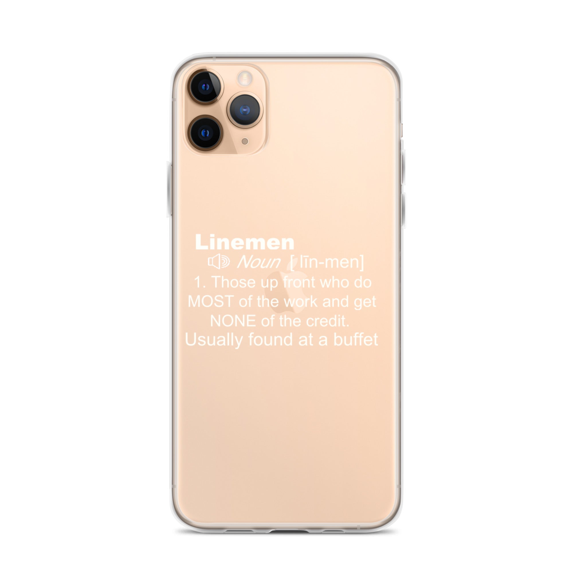 Linemen Definition - iPhone (clear)