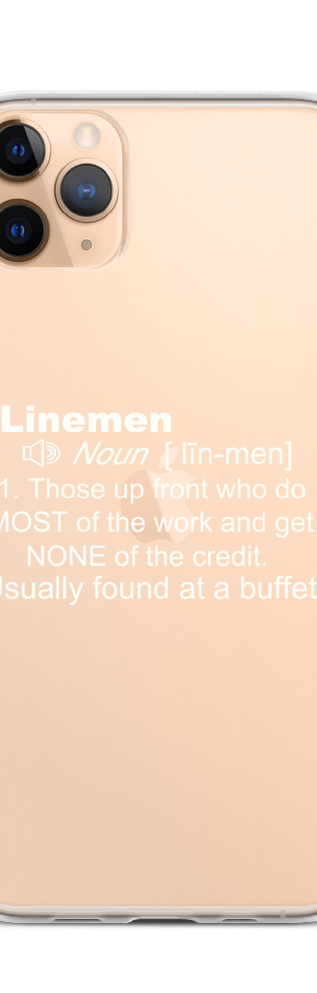 Linemen Definition - iPhone (clear)