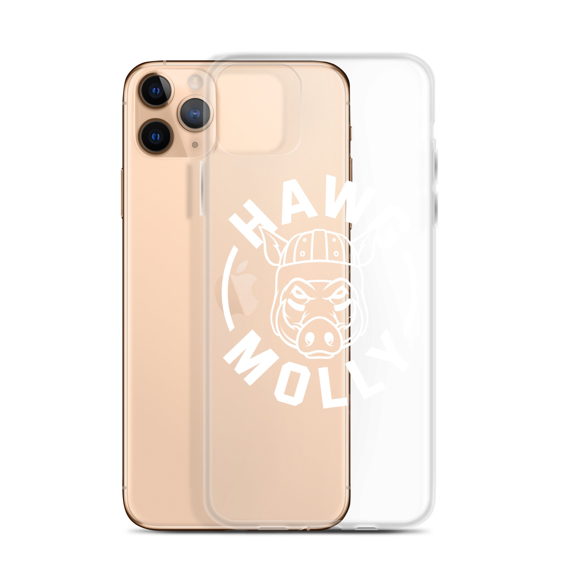 Hawg Molly (white) - iPhone (clear)