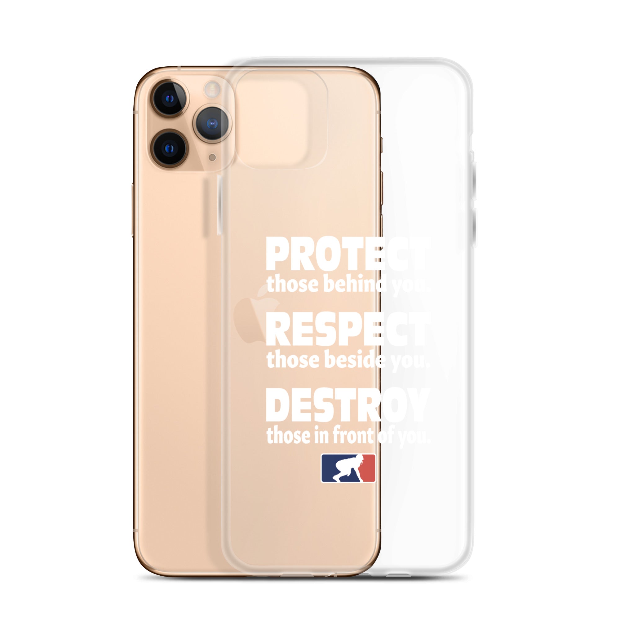 Protect Respect Destroy - iPhone (clear)