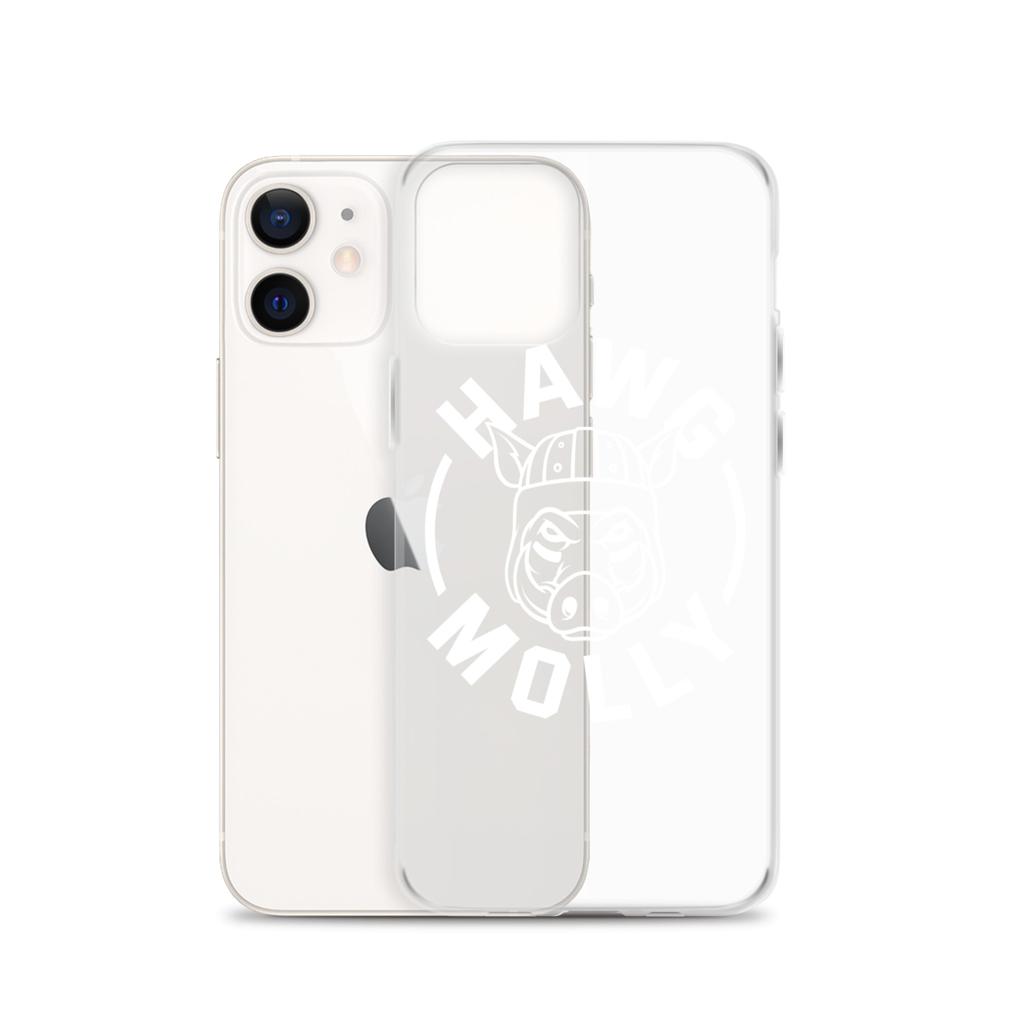 Hawg Molly (white) - iPhone (clear)