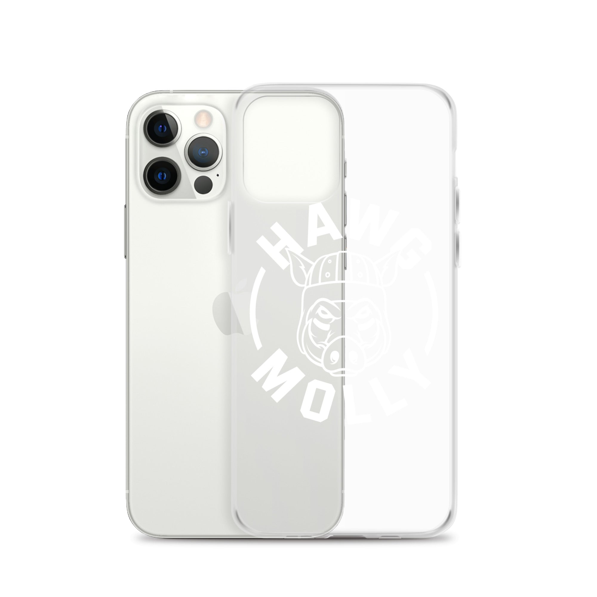 Hawg Molly (white) - iPhone (clear)