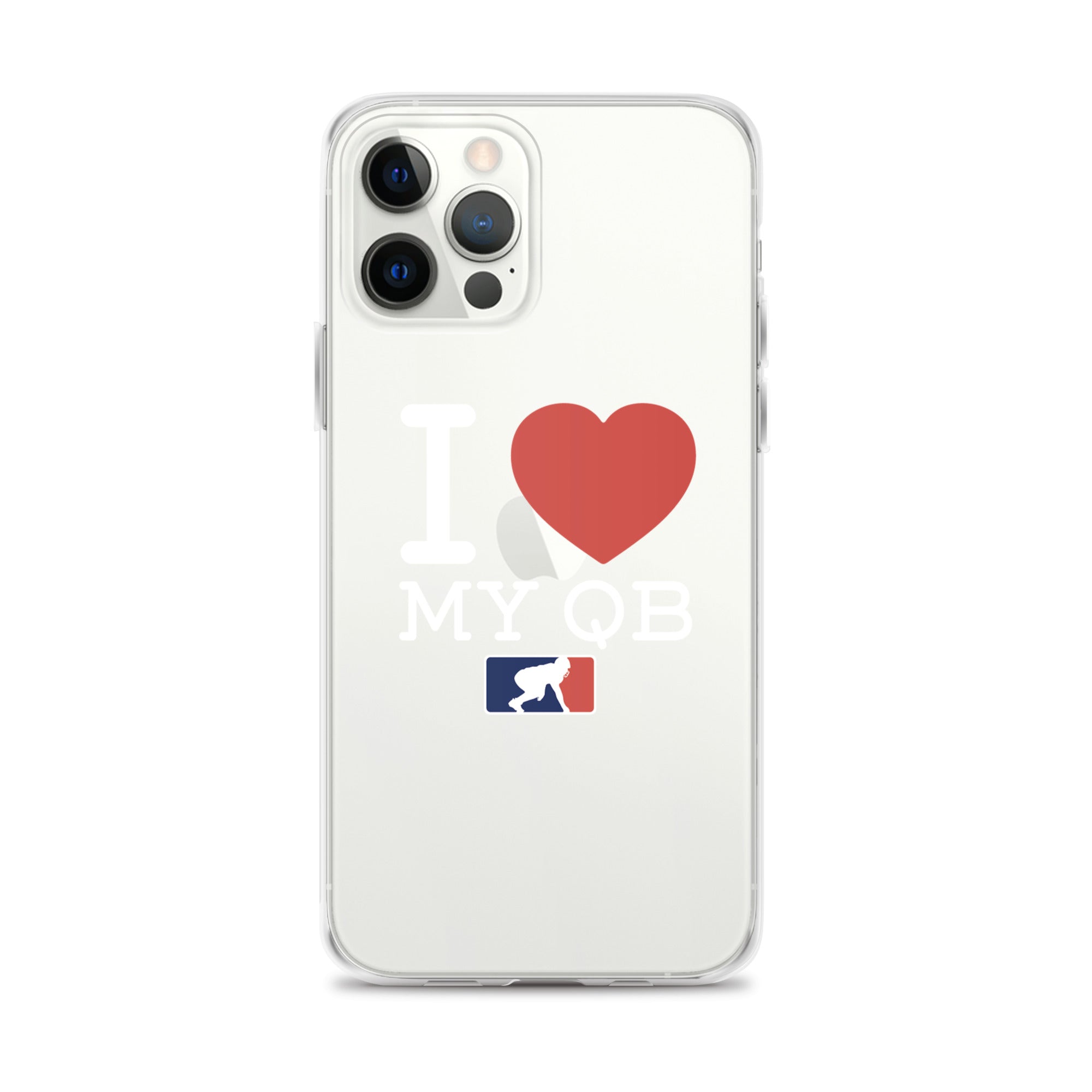 I <3 My QB - iPhone (clear)