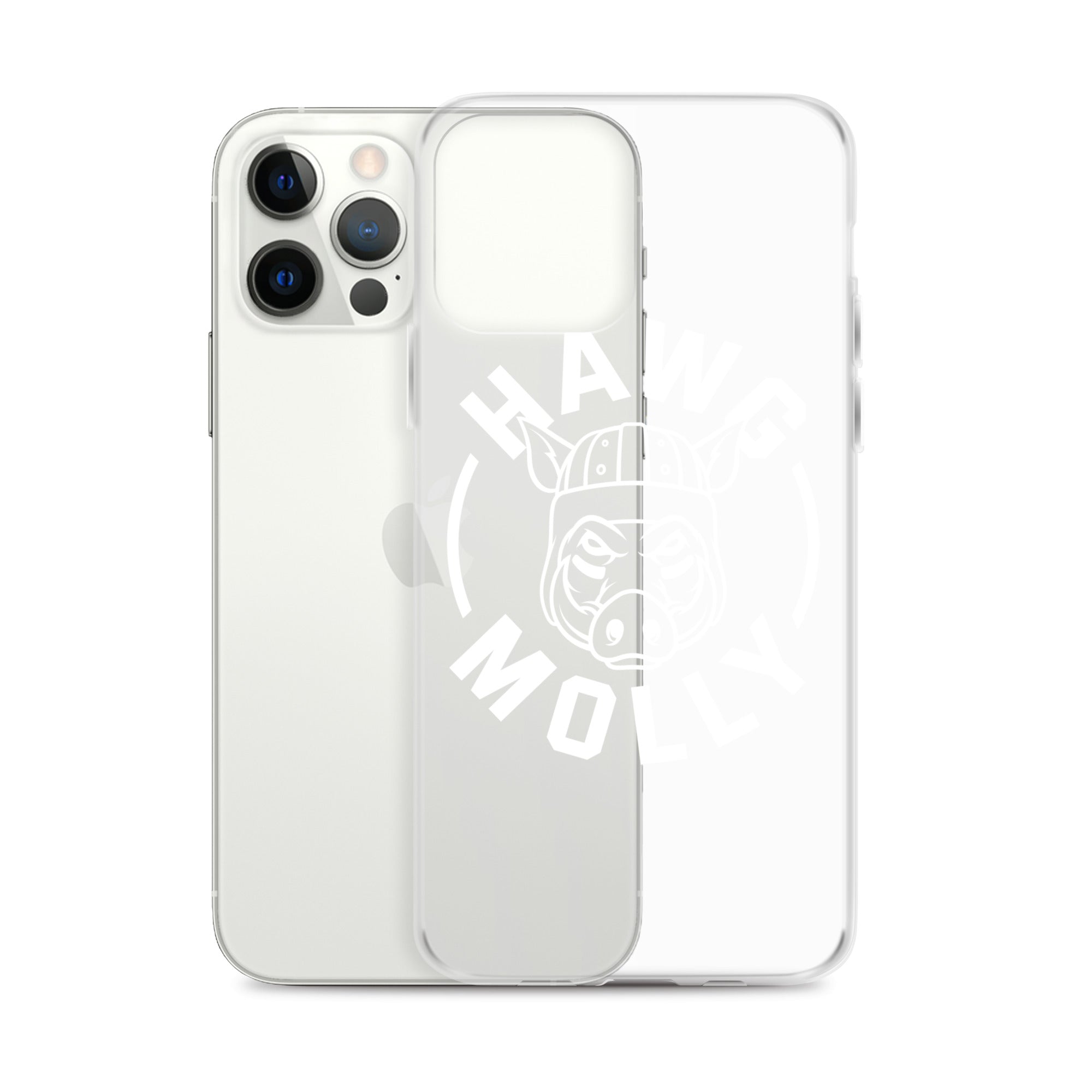 Hawg Molly (white) - iPhone (clear)