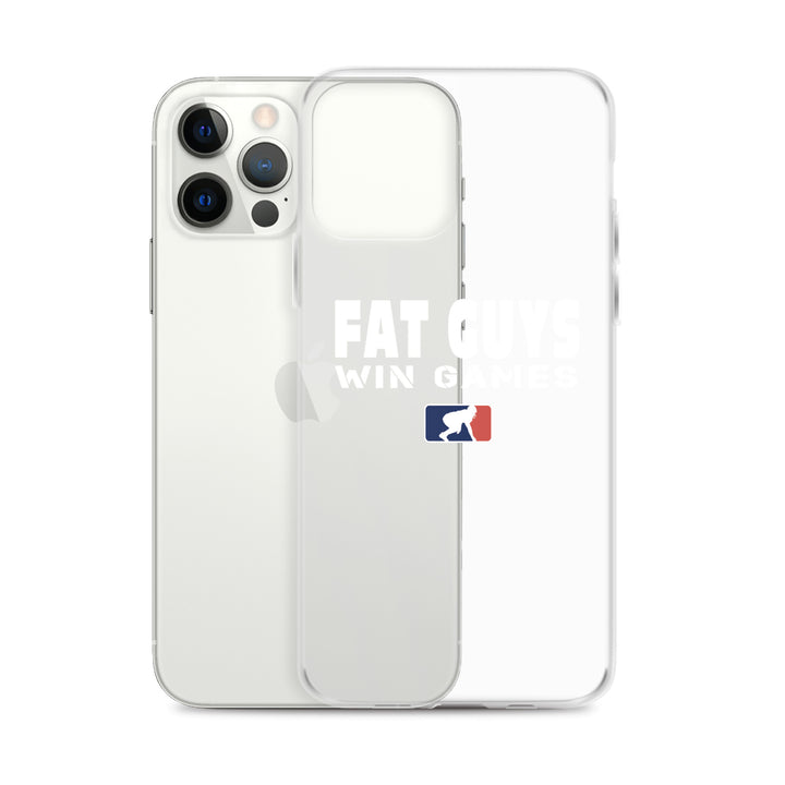 Fat Guys Win Games - iPhone (clear)