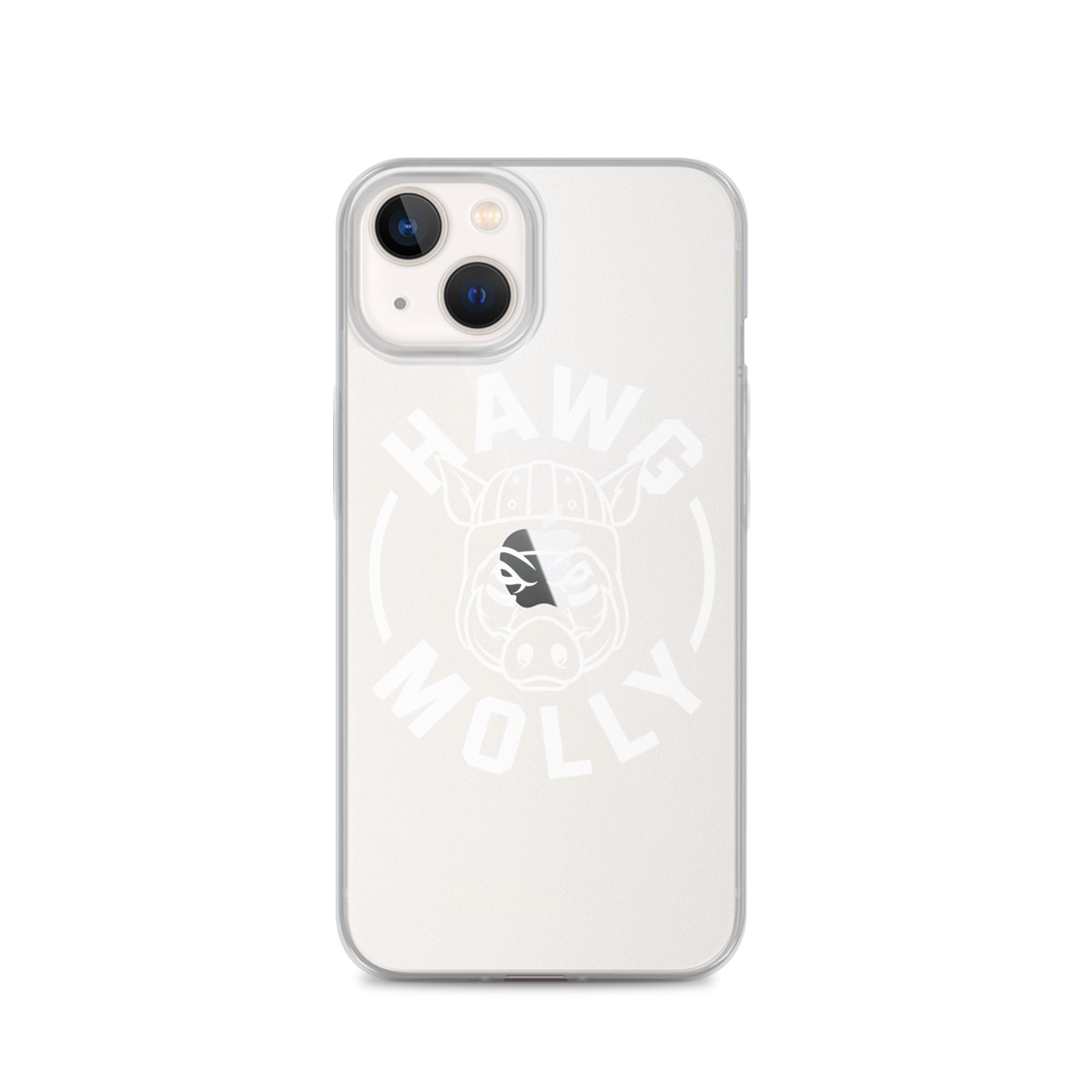 Hawg Molly (white) - iPhone (clear)