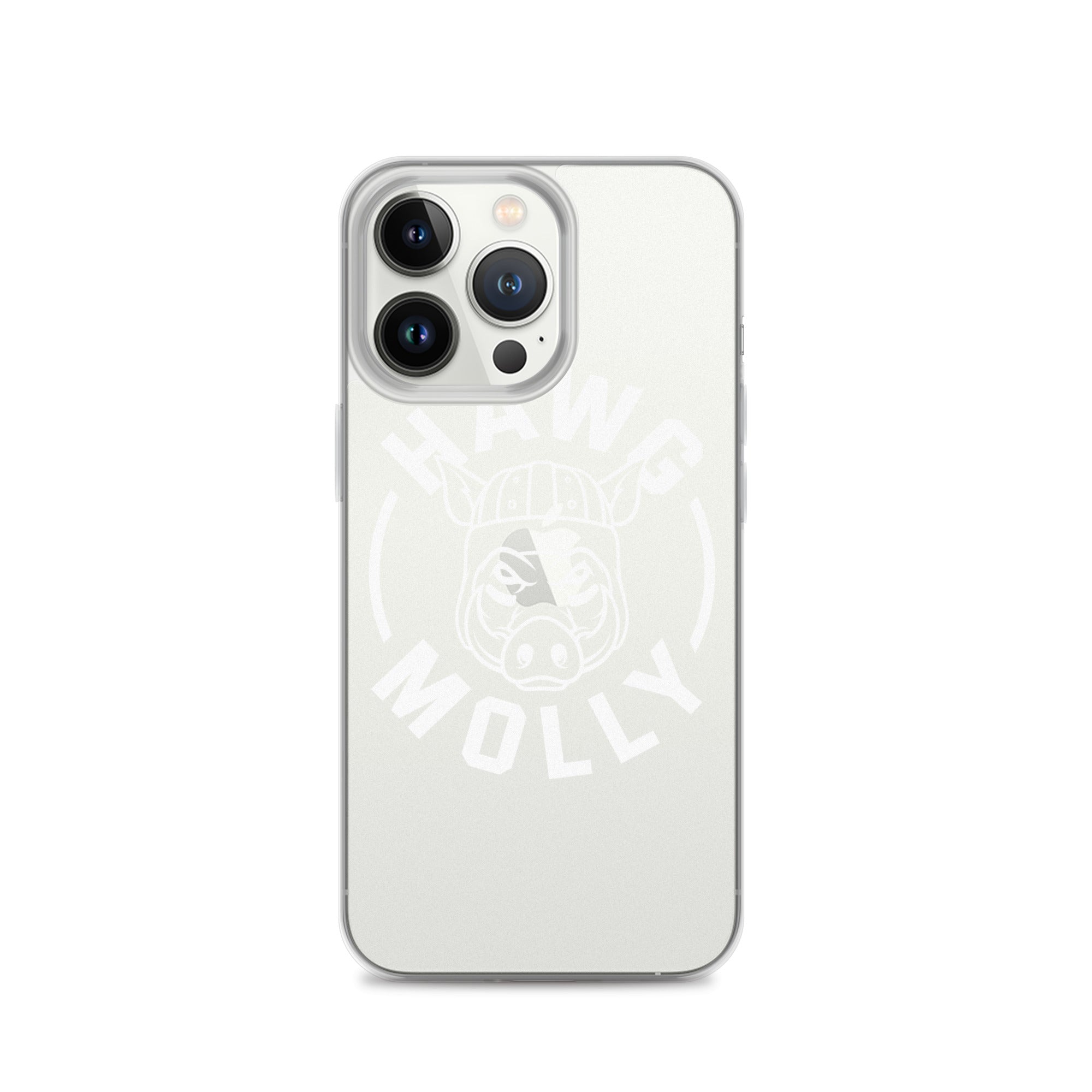 Hawg Molly (white) - iPhone (clear)