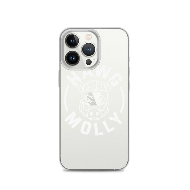 Hawg Molly (white) - iPhone (clear)