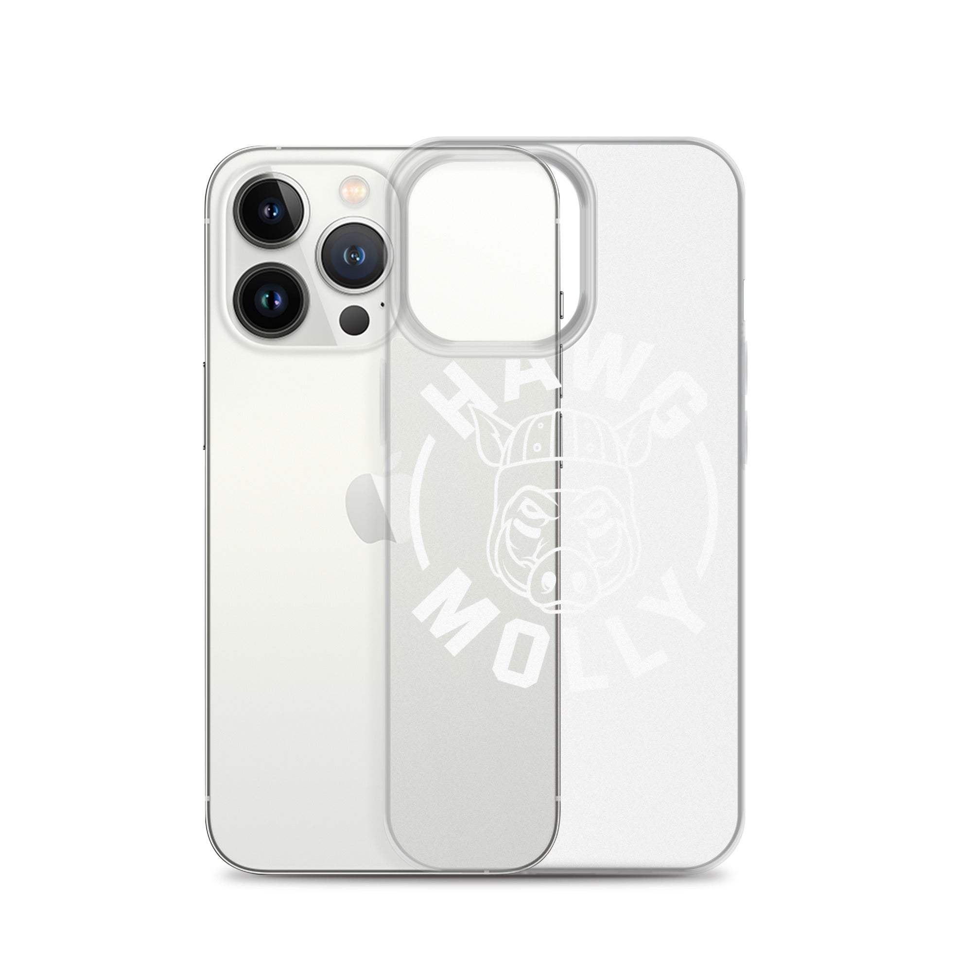 Hawg Molly (white) - iPhone (clear)