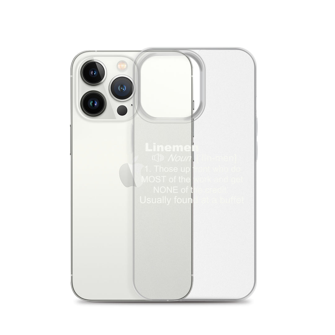 Linemen Definition - iPhone (clear)