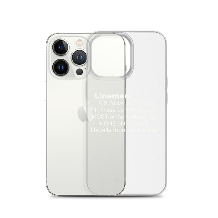 Linemen Definition - iPhone (clear)