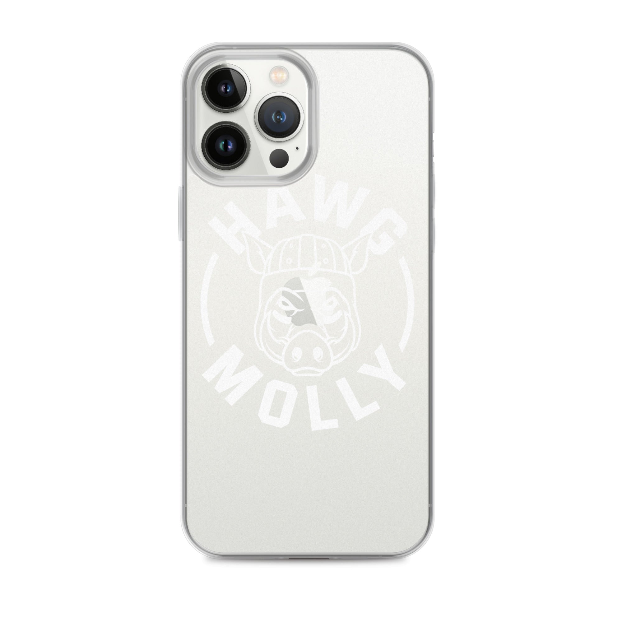 Hawg Molly (white) - iPhone (clear)