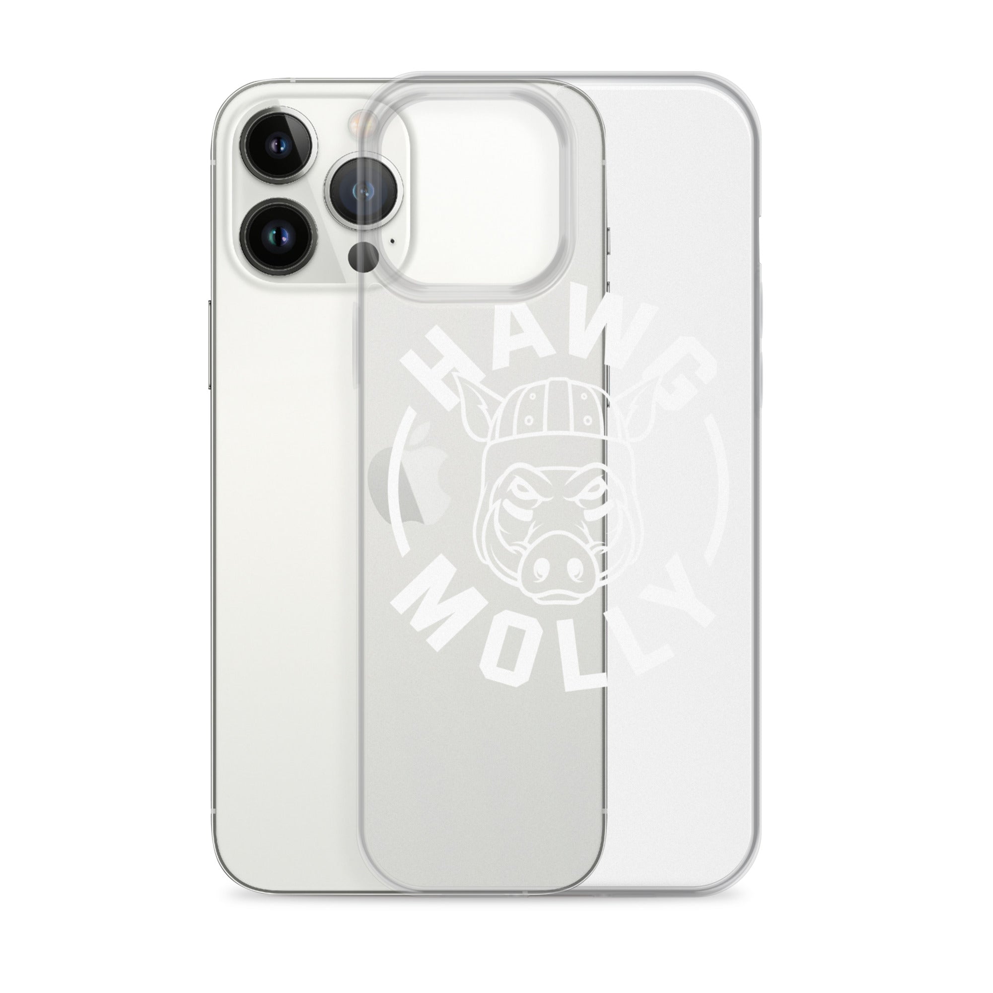 Hawg Molly (white) - iPhone (clear)