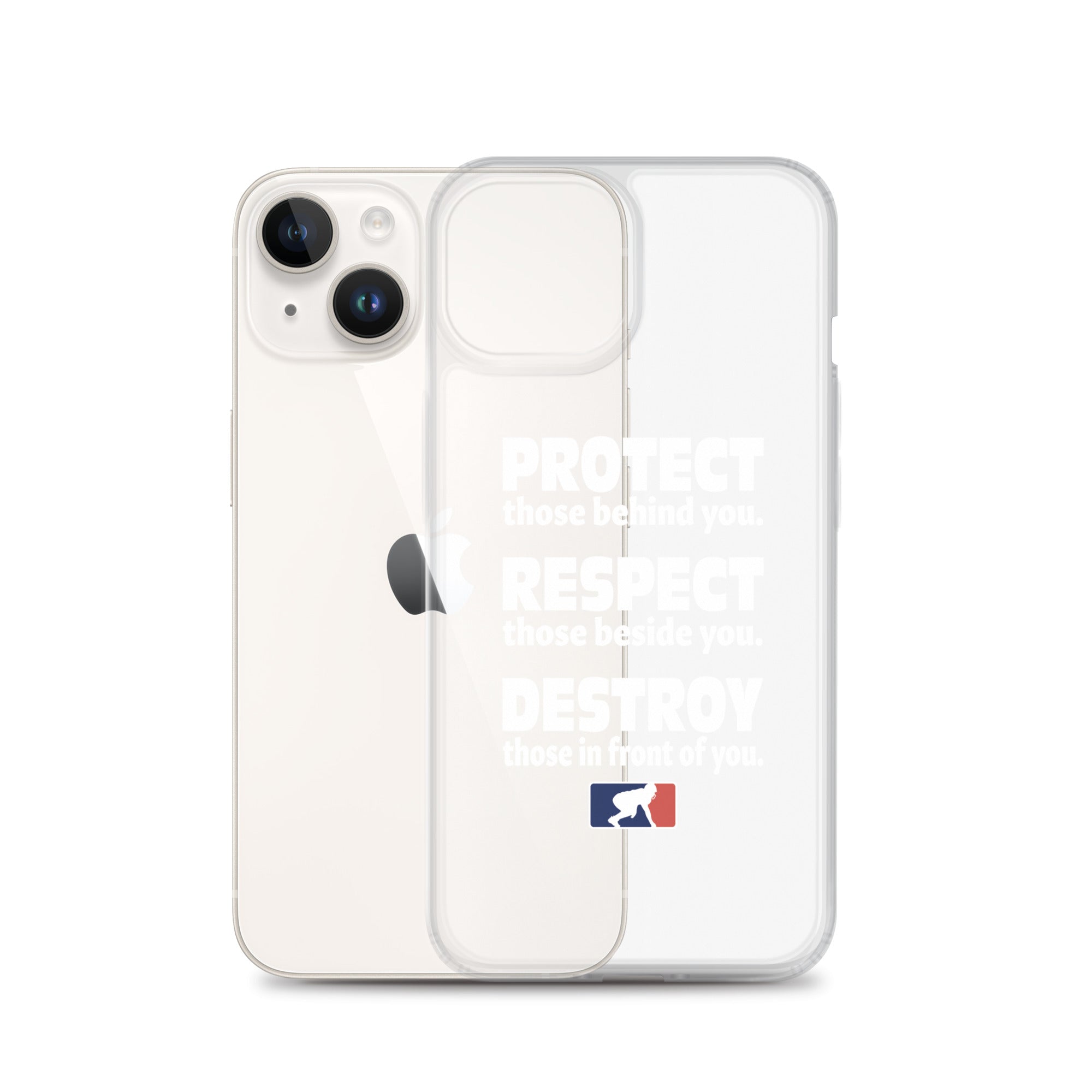 Protect Respect Destroy - iPhone (clear)